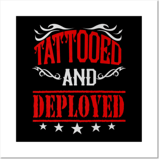 Tattooed Soldier Deployed Posters and Art